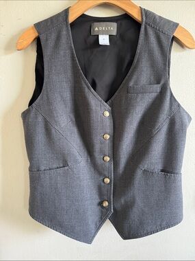 Delta Airlines women's uniform vest size 8